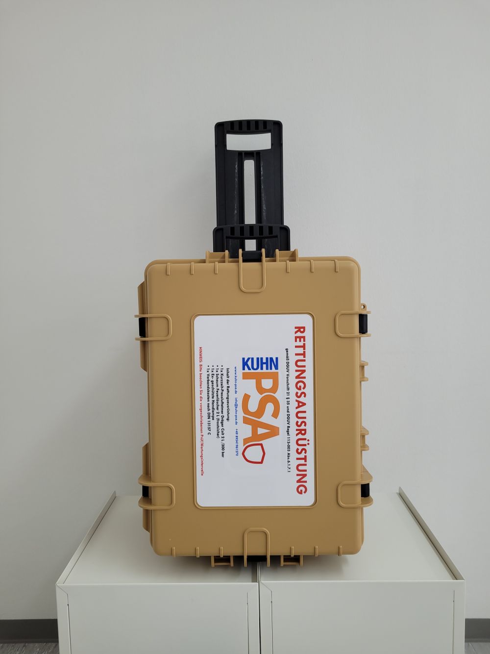 Rettungsausrüstung nach DGUV Vorschrift 21 § 35 