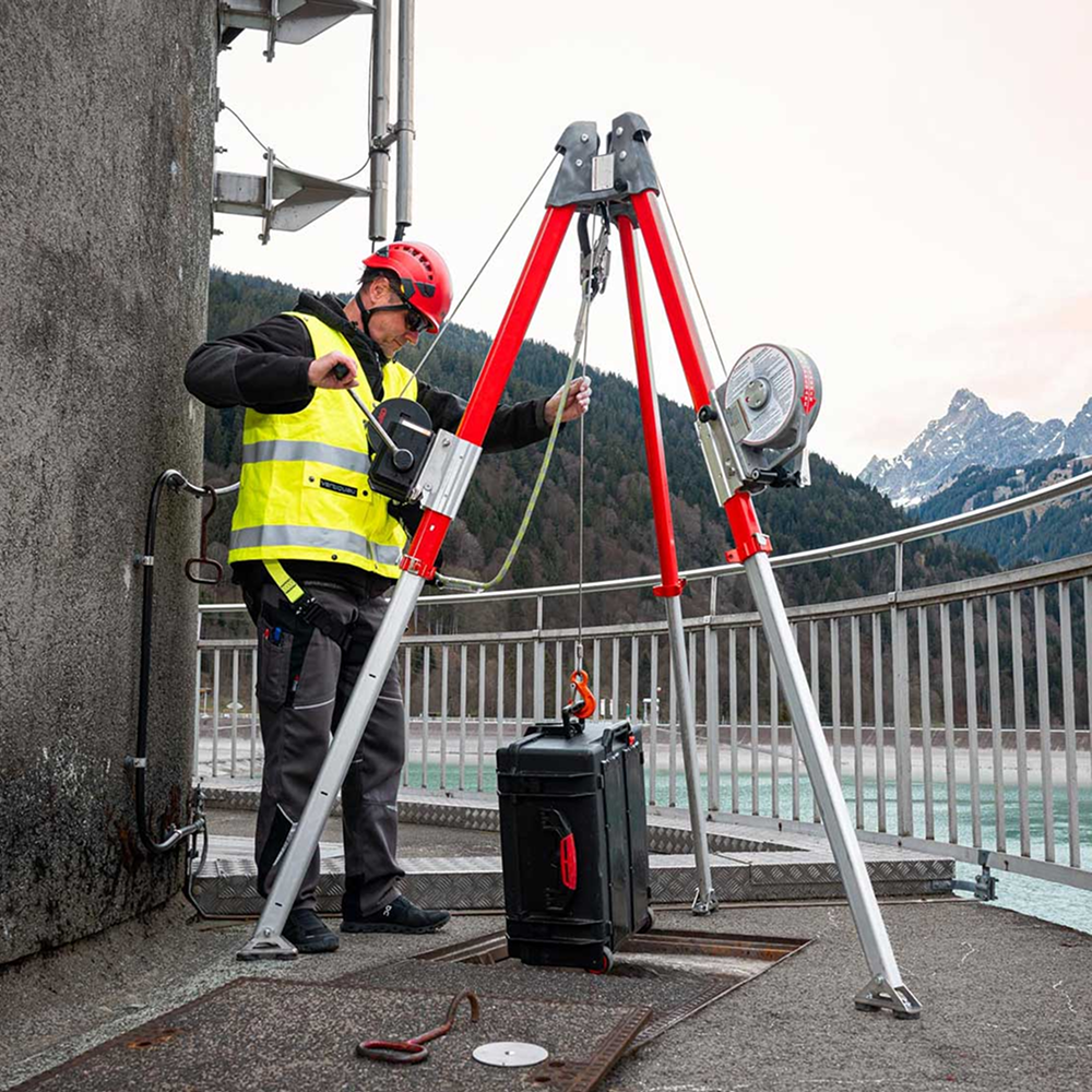 ECO II Dreibein feststehend im Einsatz