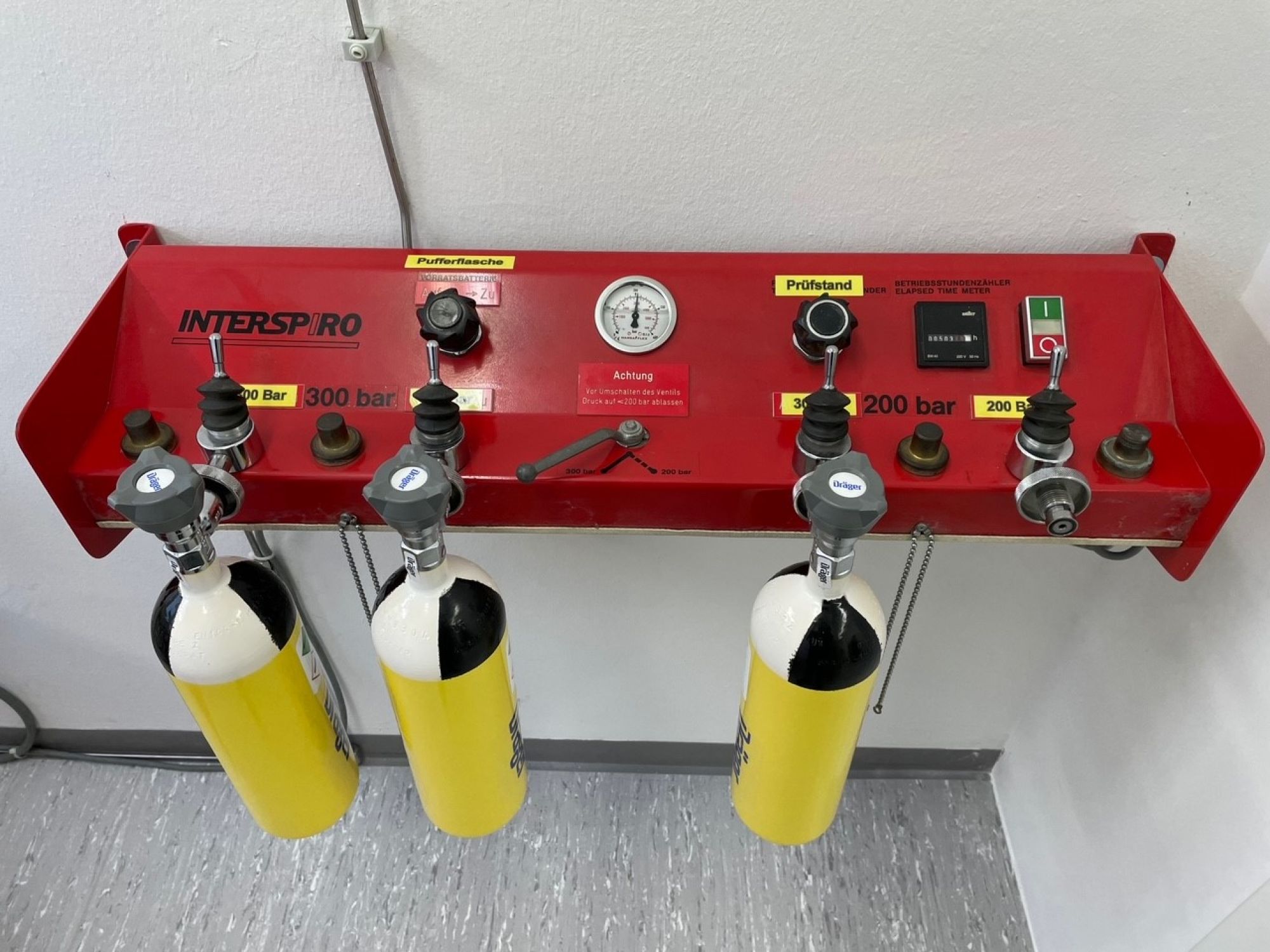 Flaschen für Pressluftatmer