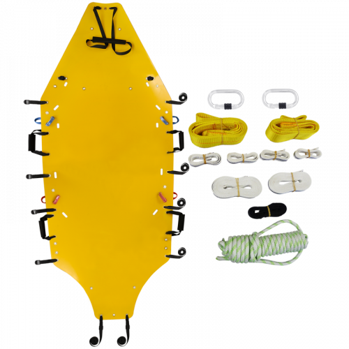 Die robuste Kratos Tragbahre/Stretcher – leicht, belastbar und für professionelle Rettungseinsätze entwickelt. Ideal für schnelle und sichere Bergungen.